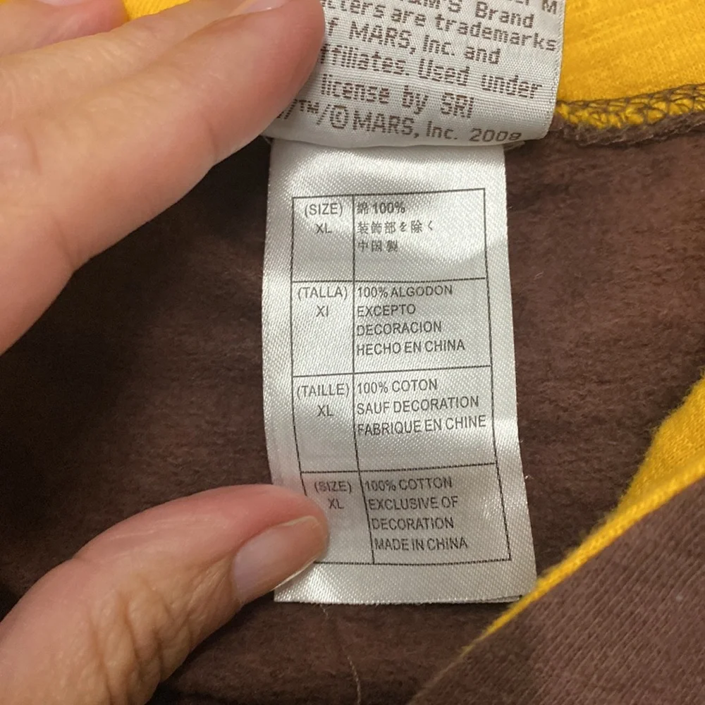 M & M’s Brown Hoodie - Picture 11 of 14